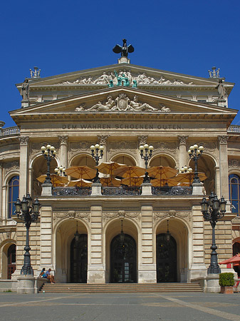 Alte Oper mit Opernplatz Foto 