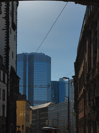 Dresdner Bank von Seufzerbrücke aus - Hessen (Frankfurt am Main)