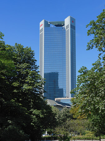 Foto Trianon hinter Bäumen - Frankfurt am Main