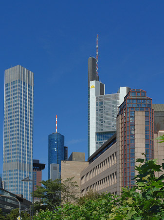 Fotos Eurotower mit Commerzbanktower | Frankfurt am Main