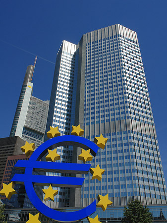 Foto Eurozeichen - Frankfurt am Main