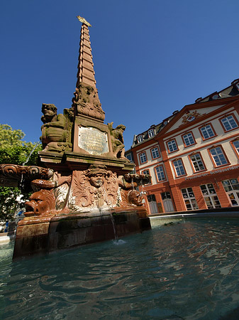 Foto Haus zum Grimmvogel mit Liebfrauenbrunnen