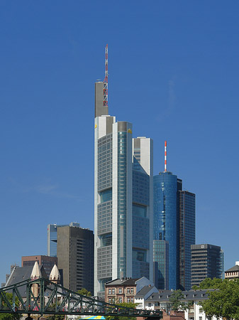 Commerzbank mit Maintower - Hessen (Frankfurt am Main)