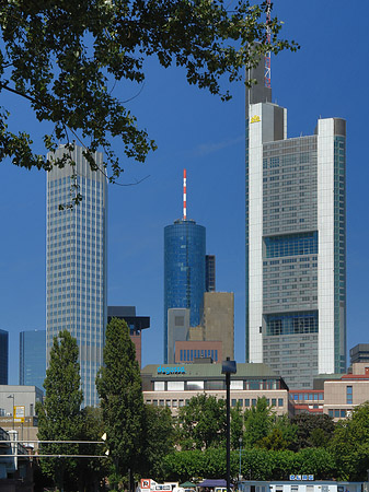 Foto Skyline von Frankfurt