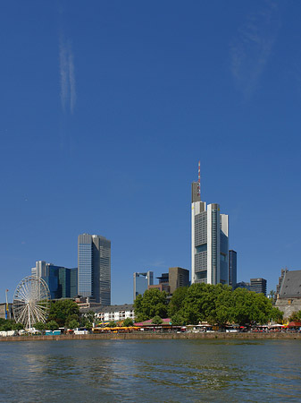 Skyline von Frankfurt Fotos