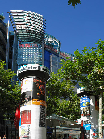 Fotos Zeilgalerie mit Litfaßsäule | Frankfurt am Main