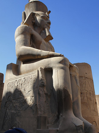 Statuen am Luxor Tempel - Landesinnere (Luxor)