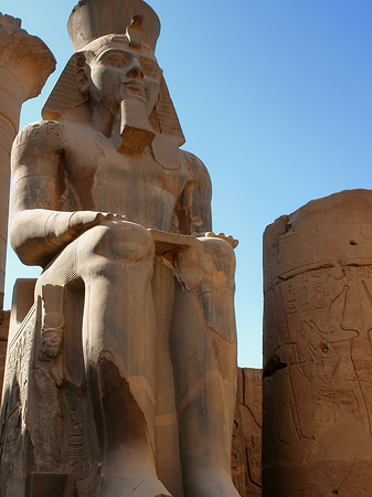 Statuen am Luxor Tempel - Landesinnere (Luxor)