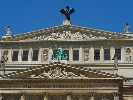 Dach der Alten Oper Foto 