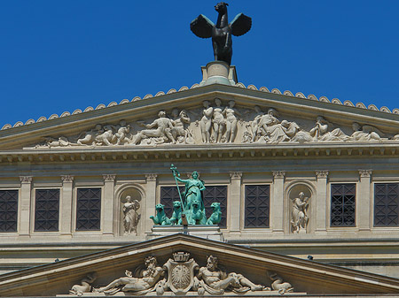 Dach der Alten Oper Foto 