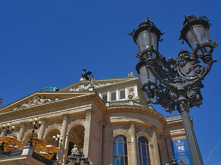 Fotos Alte Oper mit Laterne