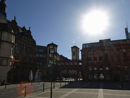 Foto Seufzerbrücke mit Langer Franz - Frankfurt am Main