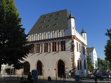 Foto Leinwandhaus mit Baum - Frankfurt am Main