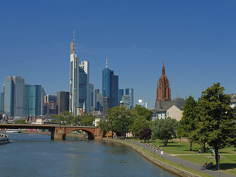 Blick von Obermainbrücke Foto 