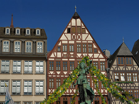 Gerechtigkeitsbrunnen auf dem Römerberg - Hessen (Frankfurt am Main)