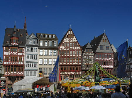 Gerechtigkeitsbrunnen auf dem Römerberg - Hessen (Frankfurt am Main)