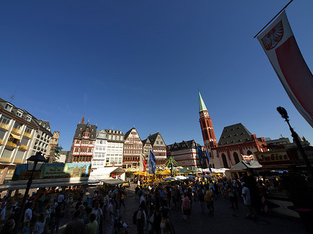 Römerberg mit Nikolaikirche Foto 