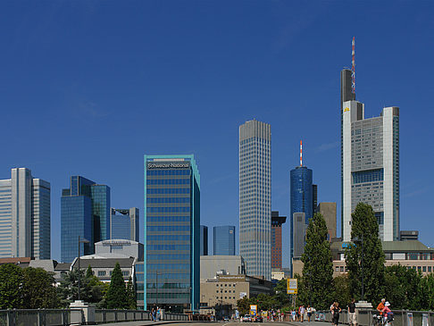 Skyline von Frankfurt - Hessen (Frankfurt am Main)