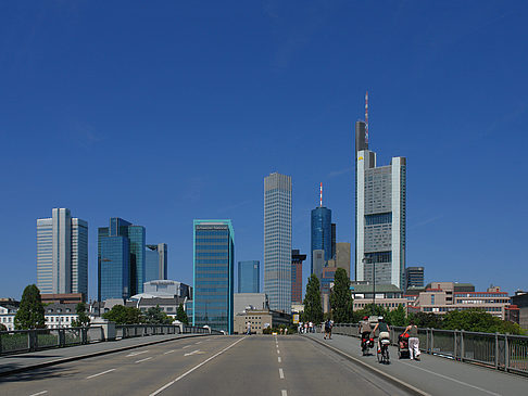 Skyline von Frankfurt Foto 