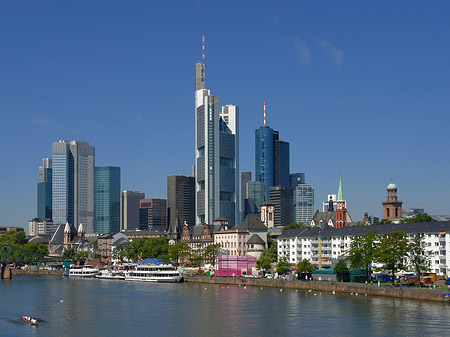 Skyline von Frankfurt Fotos