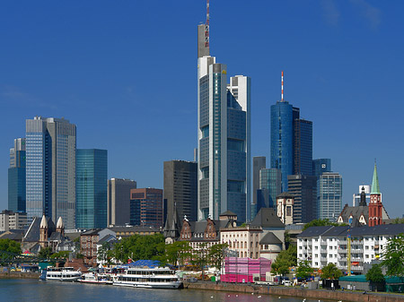 Skyline von Frankfurt Foto 