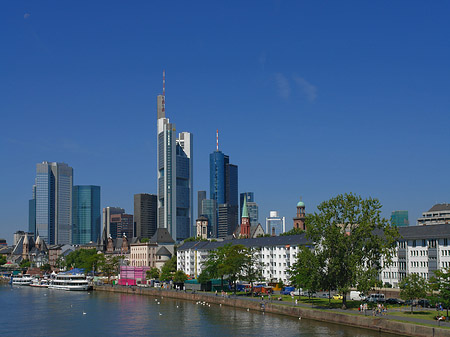 Foto Skyline von Frankfurt - Frankfurt am Main