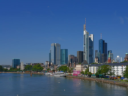 Skyline von Frankfurt Fotos