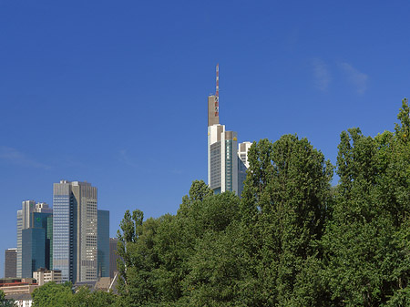 Foto Skyline von Frankfurt - Frankfurt am Main