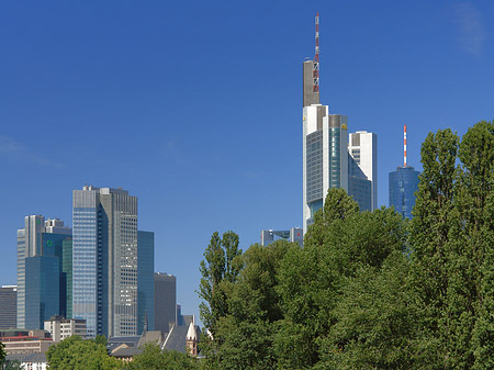 Foto Skyline von Frankfurt - Frankfurt am Main