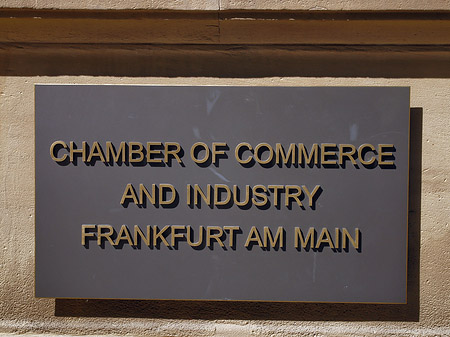 Chamber of Commerce and Industrie Frankfurt am Main Foto 