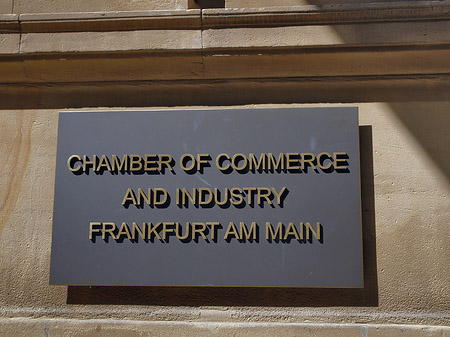 Chamber of Commerce and Industrie Frankfurt am Main - Hessen (Frankfurt am Main)