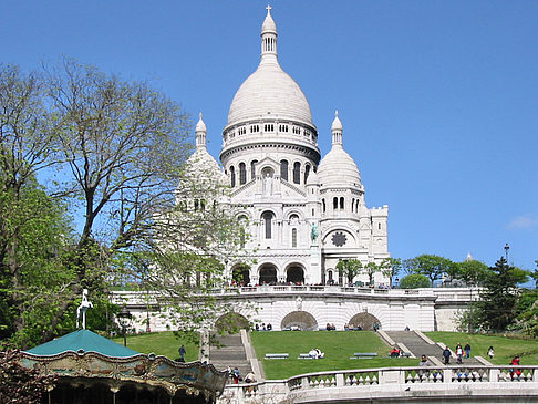 Foto Vor der Sacre Coeur