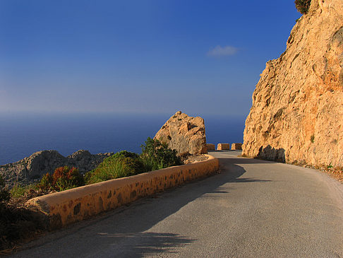 Straßen auf den Berg - Mallorca (Port de Pollensa)