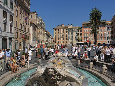 Barcaccia Brunnen - Latium (Rom) (Rom)