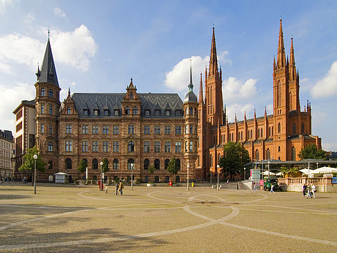  Ansicht Reiseführer  Das Neue Rathaus gesehen vom Dernsche Gelände