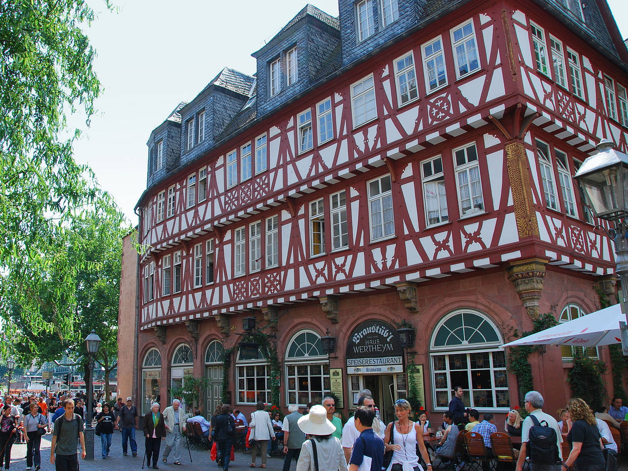 Haus Wertheim Ansicht von Citysam  in Frankfurt 