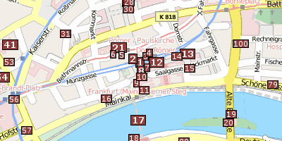 Stadtplan Alte Nikolaikirche