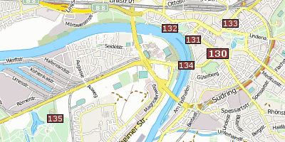 Stadtplan Aschaffenburg Frankfurt