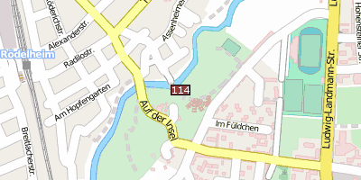 Brentanopark Rödelheim Stadtplan