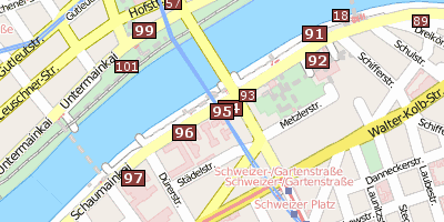 Stadtplan Deutsches Architektur Museum