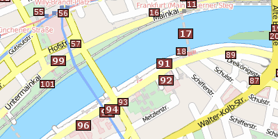 Stadtplan Dreikönigskirche