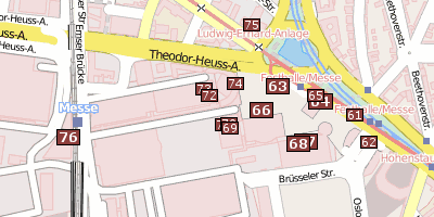 Musikmesse mit Prolight + Sound Frankfurt Stadtplan